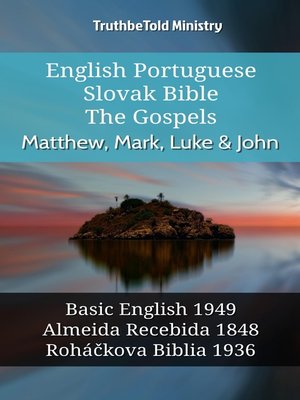 cover image of English Portuguese Slovak Bible--The Gospels--Matthew, Mark, Luke & John